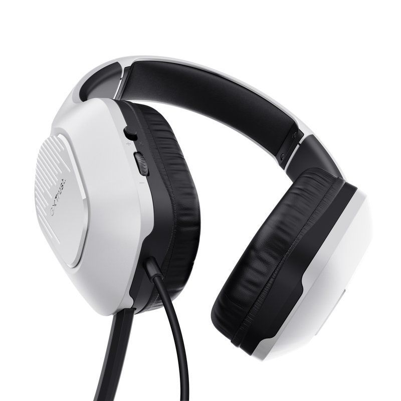 Auriculares Gaming con Micrófono Trust Gaming GXT 415 Zirox PS5/ Jack 3.5/ Blancos - Imagen 3
