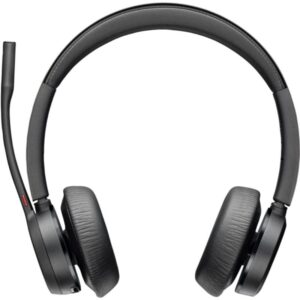 Auriculares Inalámbricos Poly Voyager 4320 para Microsoft Teams + Adaptador BT700/ con Micrófono/ Bluetooth/ Negros 197029610102 77Y98AA HP-POL 77Y98AA