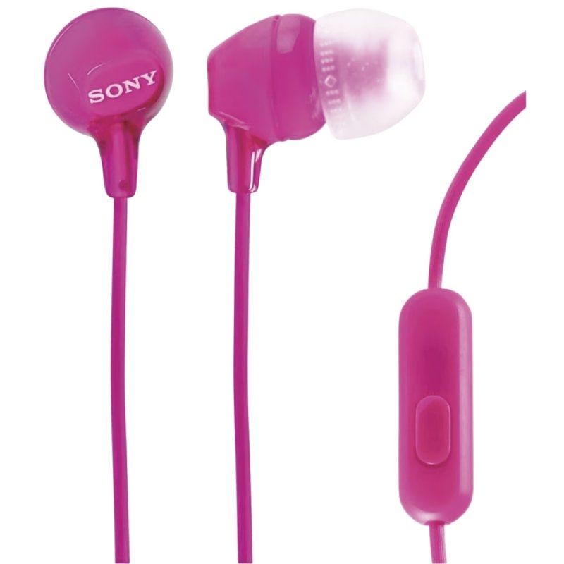 Auriculares Intrauditivos Sony MDR-EX15APPI/ con Micrófono/ Jack 3.5/ Rosas - Imagen 2