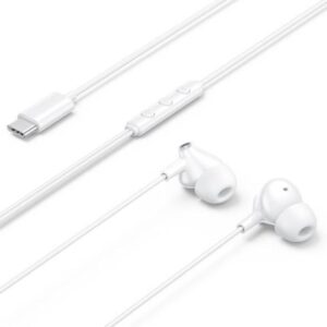 Auriculares Intrauditivos Vention Echo Lite USB-C In-Ear/ con Micrófono/ USB Tipo-C/ Blancos 6922794790759 GBBWAV VEN-AUR GBBWAV