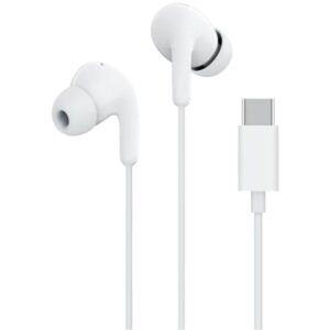 Auriculares Intrauditivos Xiaomi Earphones Tipo-C/ con Micrófono/ USB Tipo-C/ Blancos 6941812793152 BHR8931GL XIA-AUR EARPH TYPE C WH