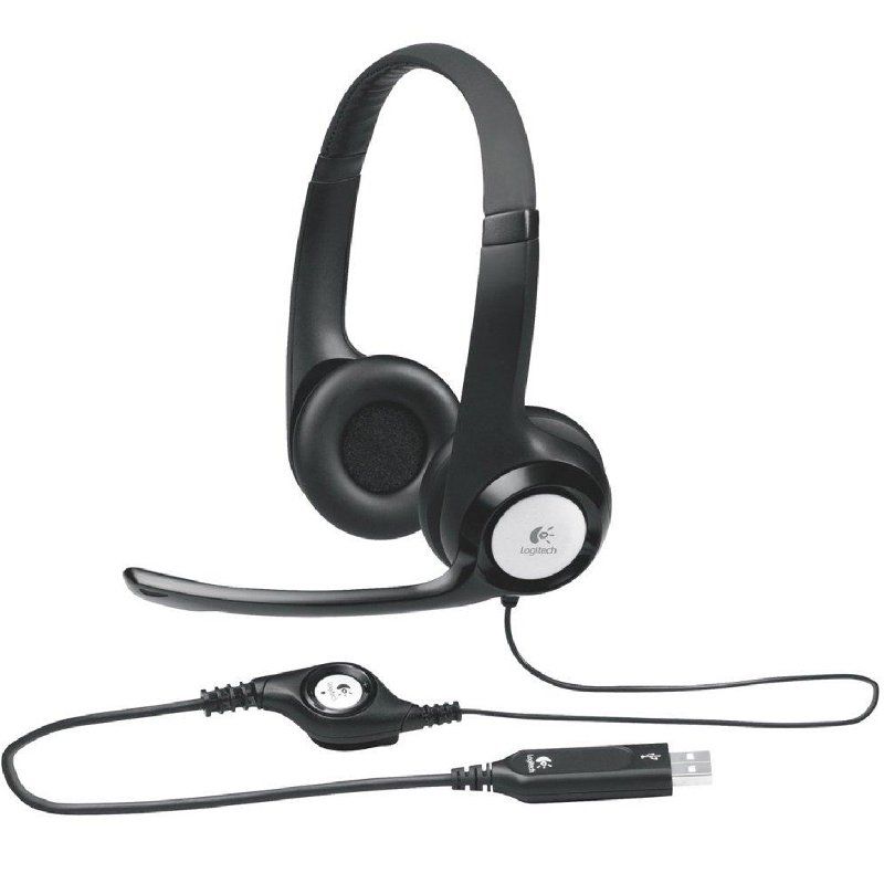 Auriculares Logitech H390/ con Micrófono/ USB/ Negros - Imagen 2