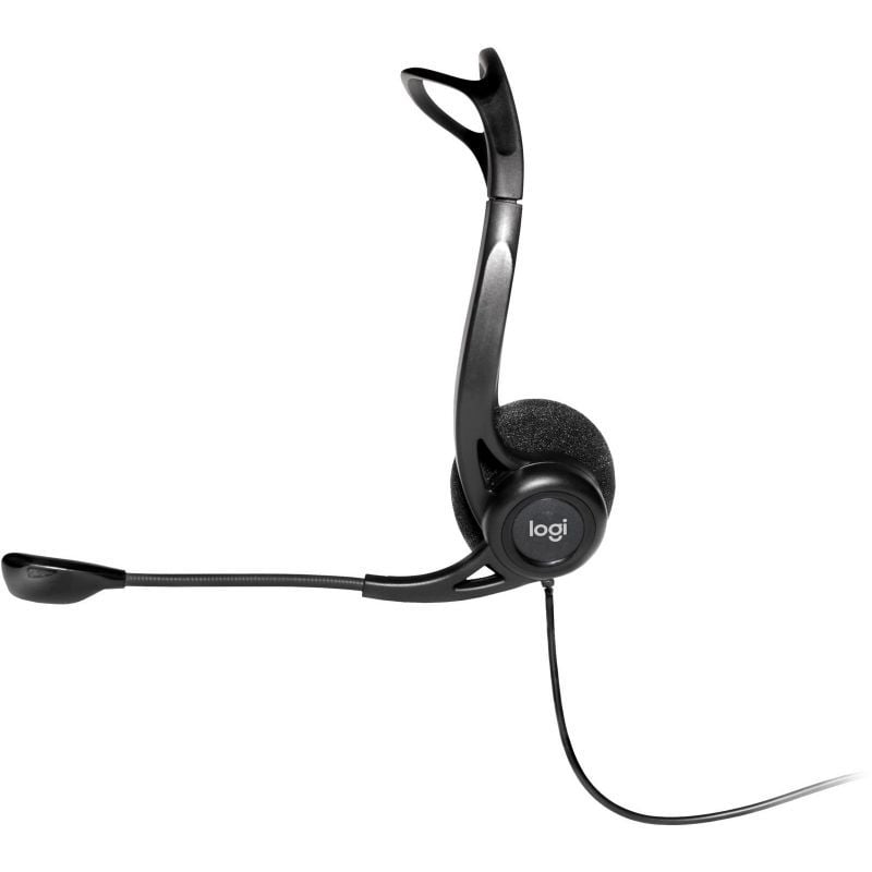 Auriculares Logitech Headset PC 960/ con Micrófono/ USB/ Negros - Imagen 3