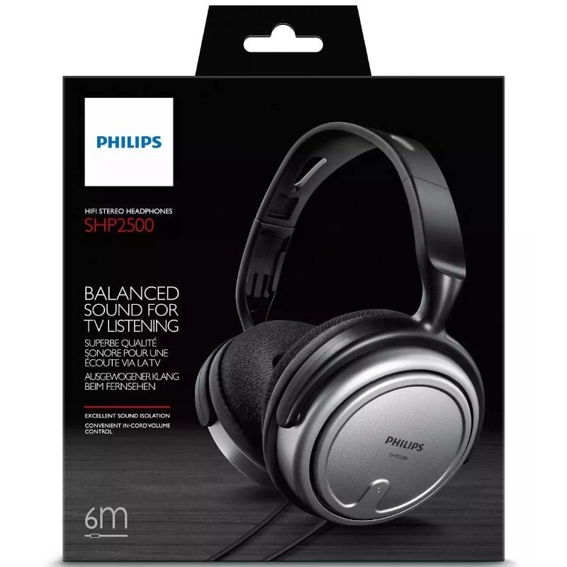 Auriculares Philips SHP2500/10/ Jack 3.5/ Grises - Imagen 4