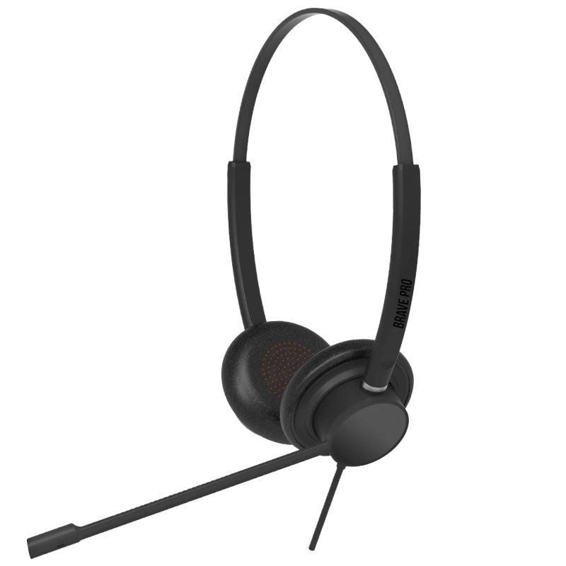 Auriculares SPC Brave Pro/ con Micrófono/ Jack 3.5/ USB/ Negros - Imagen 2
