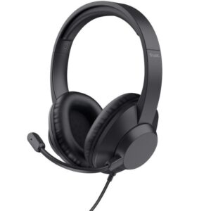 Auriculares Trust Ayda Max USB/ con Micrófono/ USB/ Negros 8713439254617 25461 TRU-AUR AYDA MAX USB BK