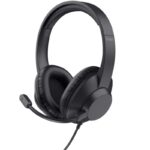 Auriculares Trust Ayda Max/ con Micrófono/ Jack 3.5/ Negros 8713439254600 25460 TRU-AUR AYDA MAX BK