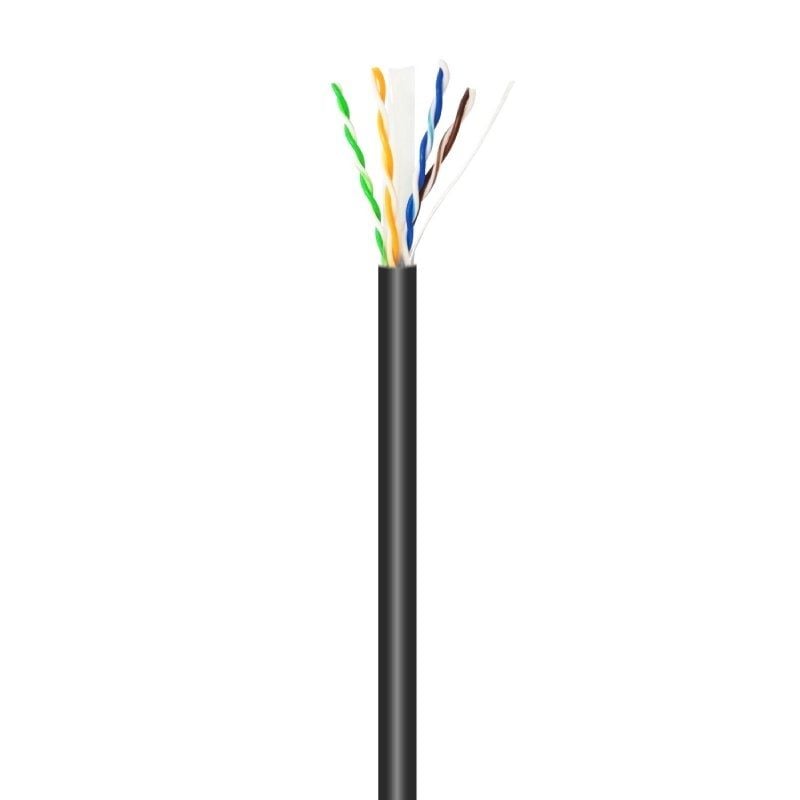 Bobina de Cable RJ45 para Exteriores UTP AWG23 Aisens A135-0675 Cat.6/ 100m/ Impermeable/ Negro - Imagen 2