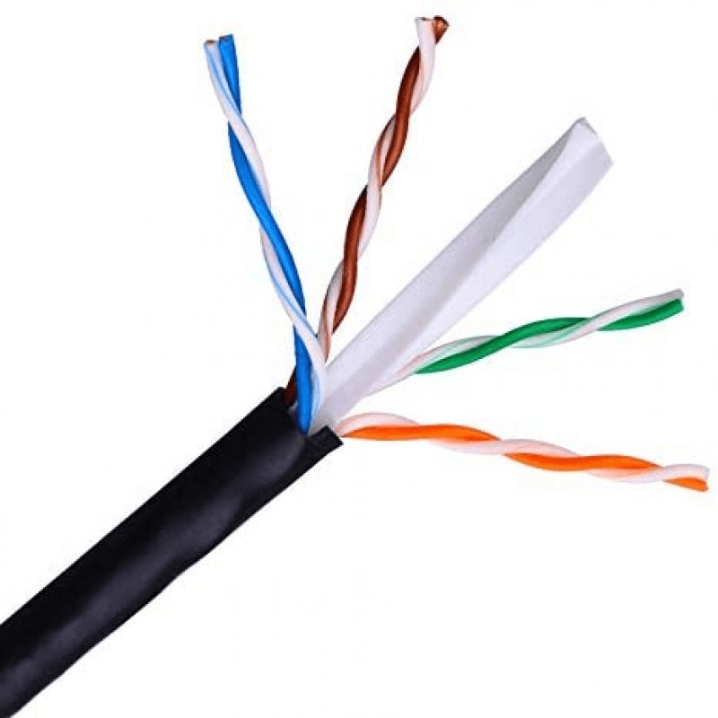 Bobina de Cable RJ45 para Exteriores UTP Nanocable 10.20.0504-EXT-BK Cat.6/ 305m/ Impermeable/ Negro - Imagen 4