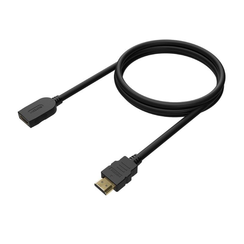 Cable Alargador HDMI Aisens A120-0547/ HDMI Macho - HDMI Hembra/ Hasta 10W/ 2250Mbps/ 5m/ Negro - Imagen 2