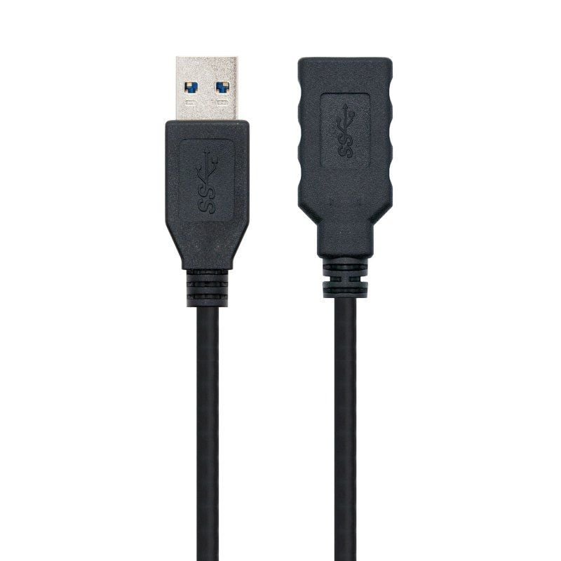 Cable-Alargador-USB-3.0-Nanocable-10.01.0903-BK-USB-Macho-USB-Hembra-3m-Negro-8433281008106-10.01.0903-BK-NAN-CAB-10-01-0903-BK-2