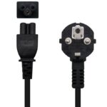 Cable Alimentación Trébol Nanocable 10.22.0302-L300/ Schuko Macho - C5 Hembra/ 3m/ Negro 8433281015326 10.22.0302-L300 NAN-CAB 10 22 0302-L300