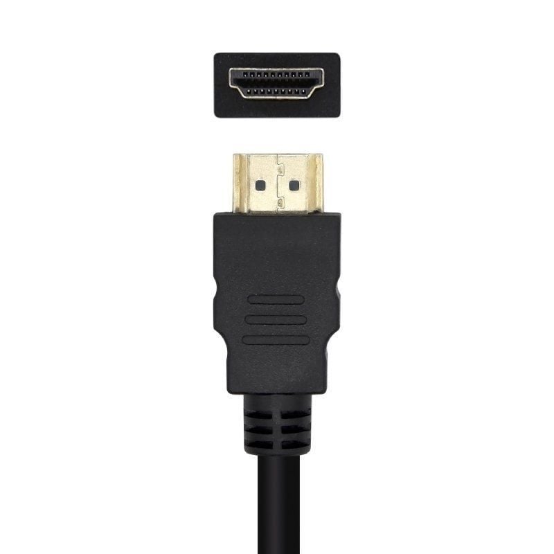 Cable Conversor Aisens A125-0460/ Displayport Macho - HDMI Macho/ Hasta 5W/ 2300Mbps/ 3m/ Negro - Imagen 3