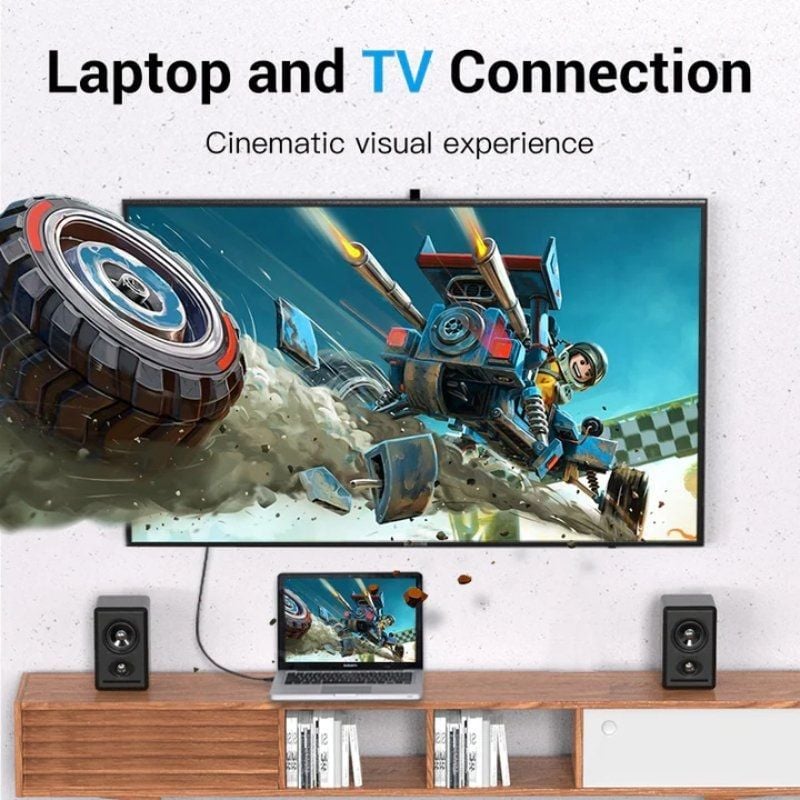 Cable Conversor Vention HAHBG/ Mini DisplayPort Macho - HDMI Macho/ 1.5m/ Negro - Imagen 2