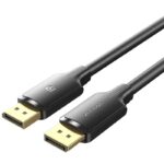 Cable Conversor Vention HAKBH/ DisplayPort Macho - DisplayPort 4K Macho/ 2m/ Negro 6922794775787 HAKBH VEN-CAB HAKBH