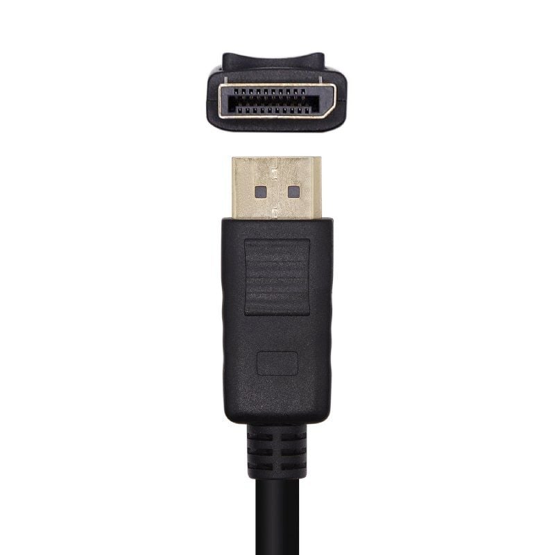 Cable DisplayPort 1.2 4K Aisens A124-0455/ DisplayPort Macho - DisplayPort Macho/ 1m/ Negro - Imagen 3