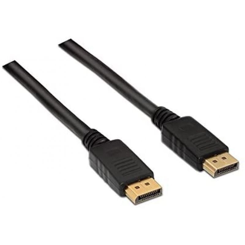 Cable DisplayPort 1.2 4K Nanocable 10.15.2303/ DisplayPort Macho - DisplayPort Macho/ 3m/ Negro - Imagen 4