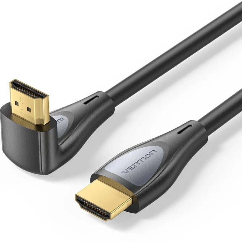 Cable HDMI 2.0 4K Acodado Vention ALQBH/ HDMI Macho - HDMI Macho/ 2m/ Negro 6922794791893 ALQBH VEN-CAB ALQBH