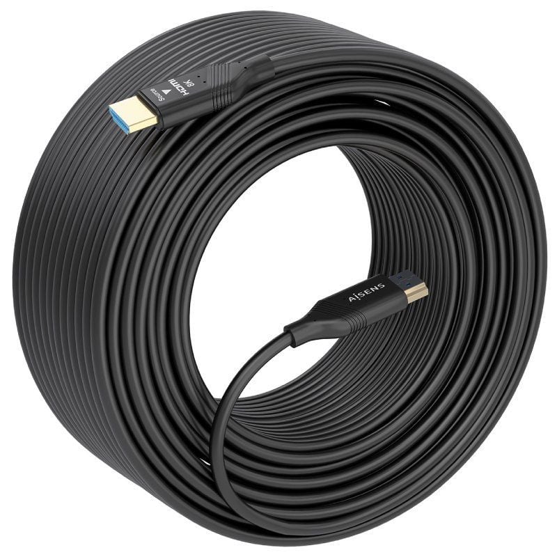 Cable HDMI 2.1 AOC 8K Aisens A153-0933/ HDMI Macho - HDMI Macho/ 10m/ Negro - Imagen 2