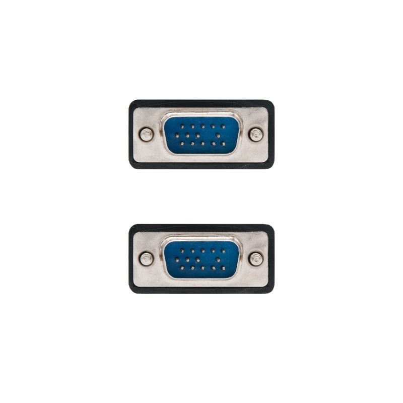 Cable SVGA Nanocable 10.15.0103/ VGA Macho - VGA Macho/ 3m/ Negro - Imagen 2