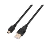 Cable USB 2.0 Aisens A101-0023/ USB Macho - USB Mini Macho/ 50cm/ Negro 8436574700220 A101-0023 AIS-CAB A101-0023