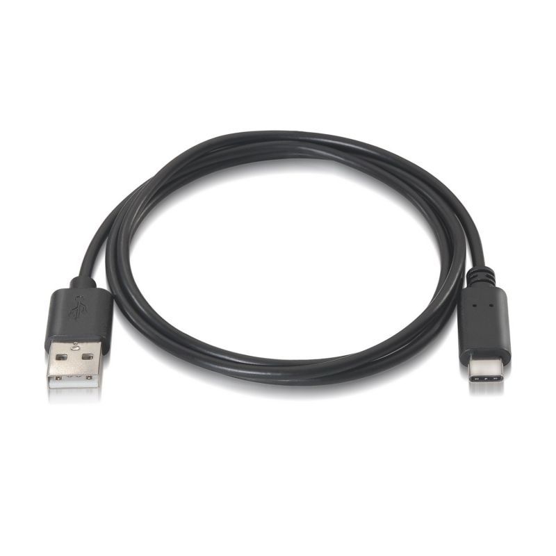 Cable USB 2.0 Tipo-C Aisens A107-0052/ USB Tipo-C Macho - USB Macho/ 480Mbps/ 2m/ Negro - Imagen 2