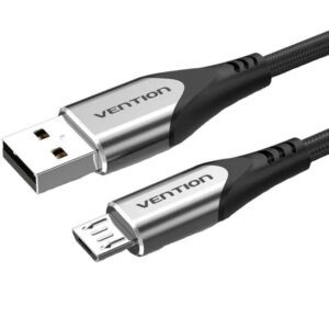 Cable USB 2.0 Vention COAHG/ USB Macho - MicroUSB Macho/ 480Mbps/ 1.5m/ Gris 6922794746978 COAHG VEN-CAB COAHG