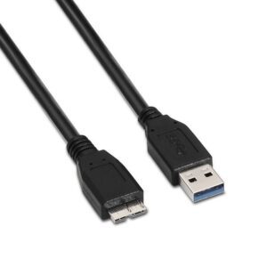 Cable USB 3.0 Aisens A105-0044/ USB Macho - MicroUSB Macho/ 5Gbps/ 2m/ Negro 8436574700435 A105-0044 AIS-CAB A105-0044
