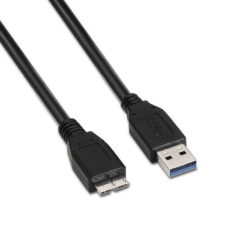 Cable USB 3.0 Aisens A105-0044/ USB Macho - MicroUSB Macho/ 5Gbps/ 2m/ Negro 8436574700435 A105-0044 AIS-CAB A105-0044