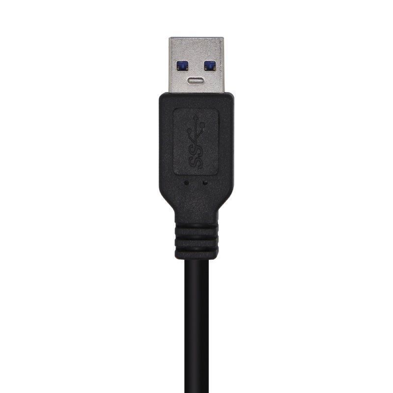 Cable USB 3.0 Impresora Aisens A105-0444/ USB Tipo-B Macho - USB Macho/ 5Gbps/ 2m/ Negro - Imagen 3