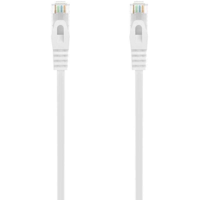 Cable de Red RJ45 AWG24 UTP Aisens A145-0596 Cat.6A/ LSZH/ 2m/ Blanco 8436574707083 A145-0596 AIS-CAB A145-0596