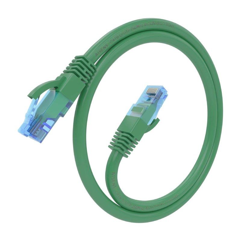 Cable de Red RJ45 AWG26 CCA UTP Aisens A135-0811 Cat.6/ 2m/ Verde - Imagen 2