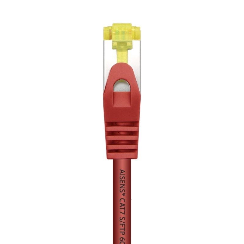 Cable de Red RJ45 SFTP Aisens A146-0468 Cat.7/ 25cm/ Rojo - Imagen 2