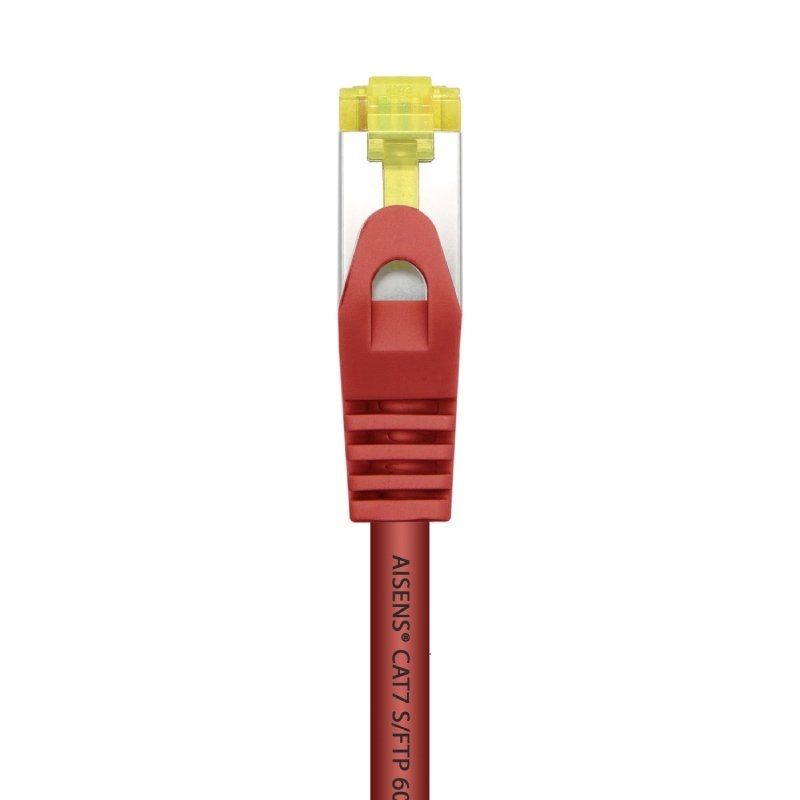 Cable de Red RJ45 SFTP Aisens A146-0469 Cat.7/ 50cm/ Rojo - Imagen 2