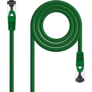 Cable de Red RJ45 SSTP Nanocable 10.20.2000-L25-GR Cat.8.1/ 25cm/ Verde 8433281015715 10.20.2000-L25-GR NAN-CAB 10 20 2000-L25-GR