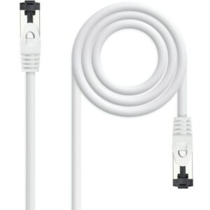 Cable de Red RJ45 SSTP Nanocable 10.20.2000-L30-W Cat.8.1/ 30cm/ Blanco 8433281015807 10.20.2000-L30-W NAN-CAB 10 20 2000-L30-W