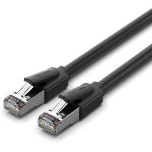 Cable de Red RJ45 UTP 26AWG Vention IKKBJ Cat.8/ Gaming/ 5m/ Negro 6922794780354 IKKBJ VEN-CAB IKKBJ