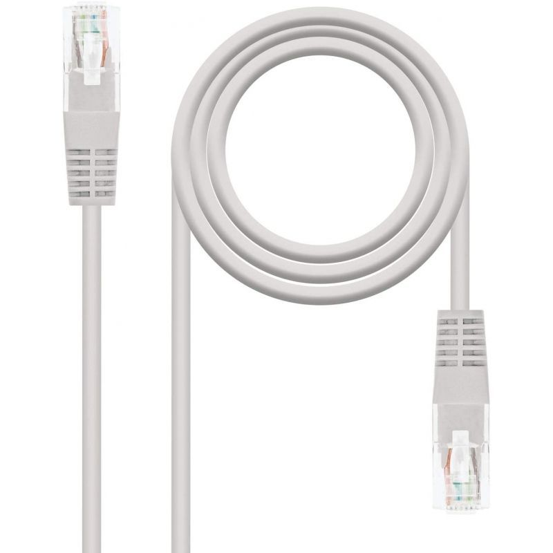 Cable de Red RJ45 UTP Nanocable 10.20.0115 Cat.5/ 15m/ Gris - Imagen 2