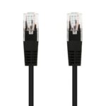 Cable de Red RJ45 UTP Nanocable 10.20.0400-BK Cat.6/ 50cm/ Negro 8433281003736 10.20.0400-BK NAN-CAB 10 20 0400-BK