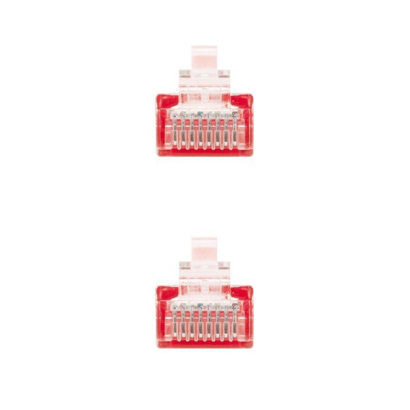Cable de Red RJ45 UTP Nanocable 10.20.0400-L25-R Cat.6/ 25cm/ Rojo - Imagen 3