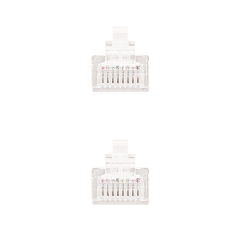Cable de Red RJ45 UTP Nanocable 10.20.0400-L25-W Cat.6/ 25cm/ Blanco - Imagen 3