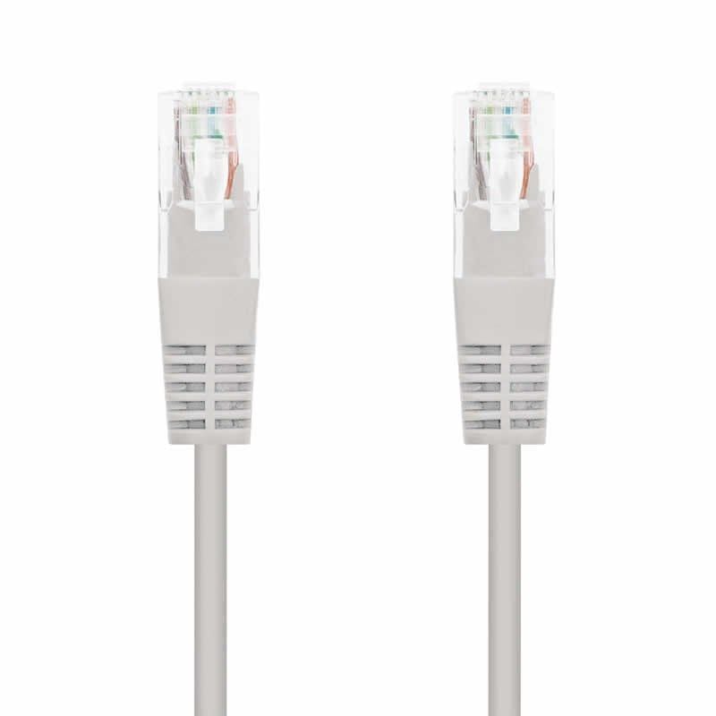 Cable de Red RJ45 UTP Nanocable 10.20.0400-L30 Cat.6/ 30cm/ Gris 8433281007918 10.20.0400-L30 NAN-CAB 10 20 0400-L30