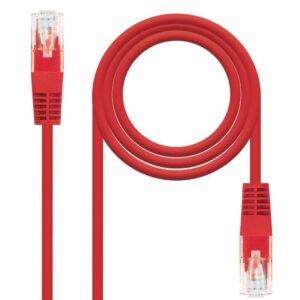 Cable de Red RJ45 UTP Nanocable 10.20.0400-L30 Cat.6/ 30cm/ Rojo 8433281011014 10.20.0400-L30-R NAN-CAB 10 20 0400-L30 R
