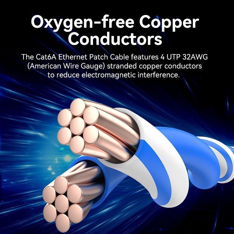 Cable de Red RJ45 UTP Vention IBOWG Cat.6A/ 1.5m/ Cabeza Rotatoria 360º/ Blanco - Imagen 4