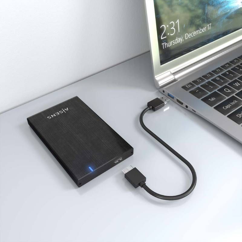 Caja Externa para Disco Duro de 2.5" Aisens ASE-2527B/ USB 3.1 - Imagen 5