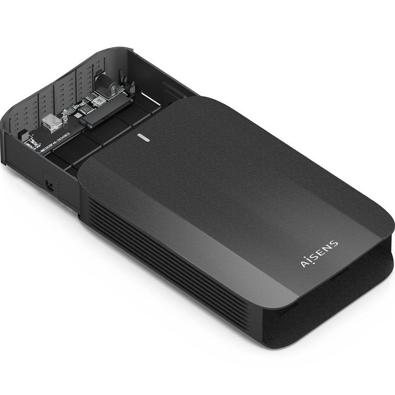 Caja Externa para Disco Duro de 3.5" Aisens ASE-3535B/ USB 3.1 - Imagen 3