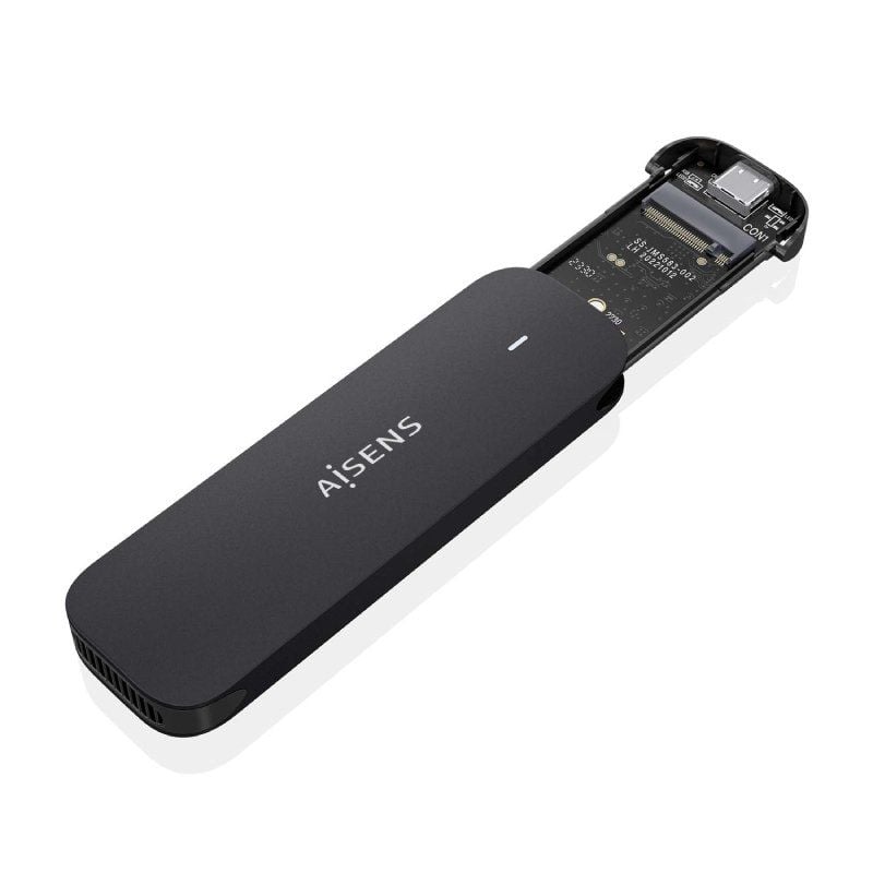 Caja Externa para Disco SSD M.2 NVMe Aisens ASM2-024B/ USB 3.2/ Sin tornillos - Imagen 2
