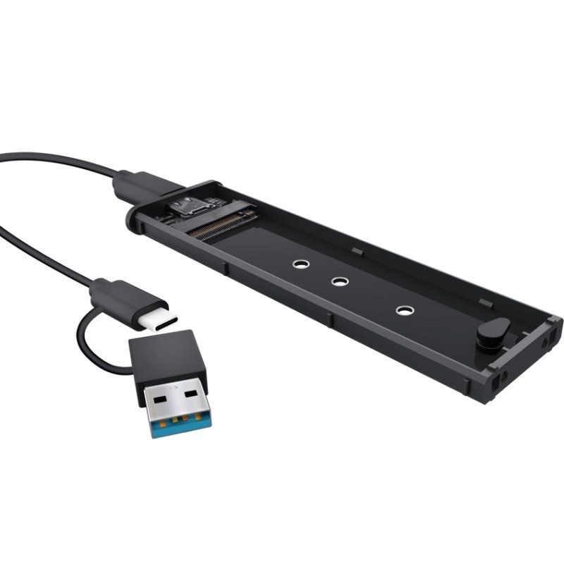 Caja Externa para Disco SSD M.2 Trust 25806/ USB 3.2 Gen2/ Sin tornillos - Imagen 3