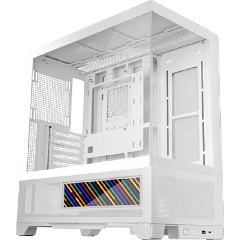 Caja Gaming Semitorre Mars Gaming MC-LCDX/ Blanca - Imagen 2