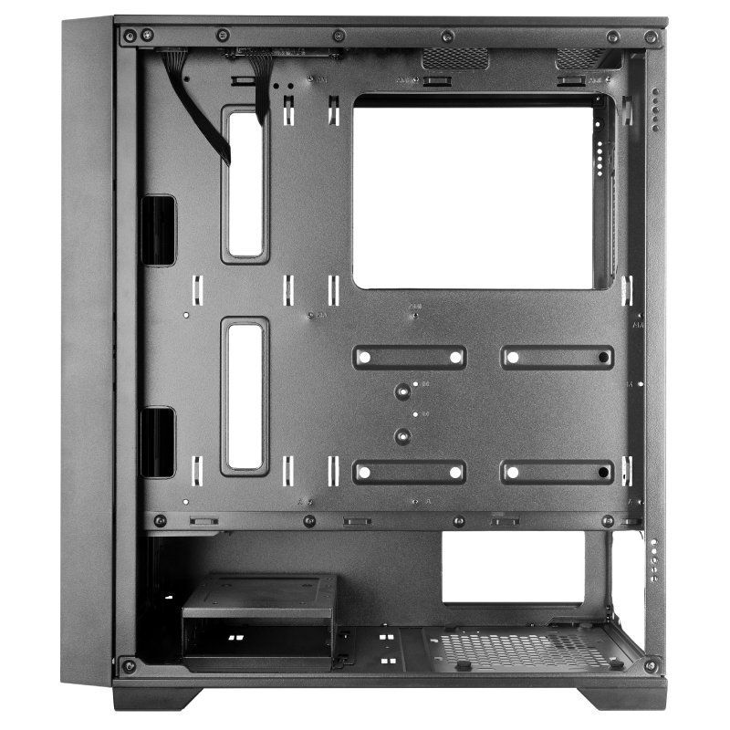 Caja Gaming Semitorre Mars Gaming MC-WOOD/ Cristal Cromado - Imagen 5